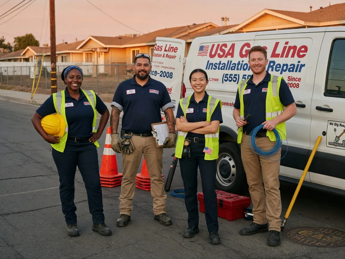 Gas Line Installation company in Jansen, NE